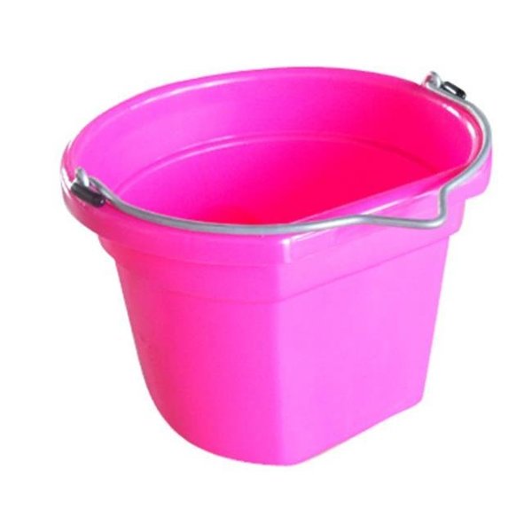 Fancy Feline MR8QP-FSB-PINK 8 Quart Pink Flat Bucket FA601622